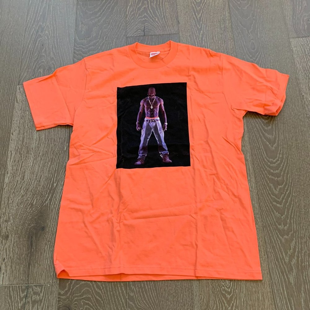 Supreme Tupac Hologram tee